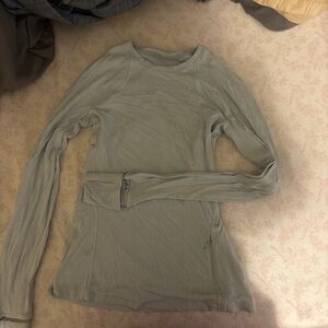 Women's Light blue Long Sleeve Top